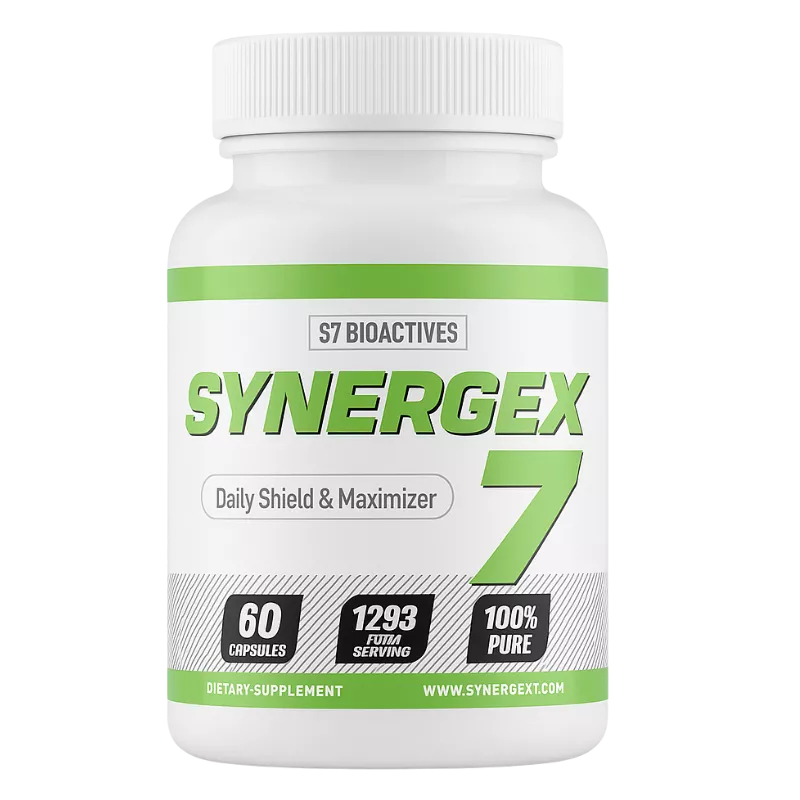 Synergex 7™ – Advanced Male Vitality & Performance Support Formula Synergex 7™ – Advanced Male Vitality & Performance Support Formula